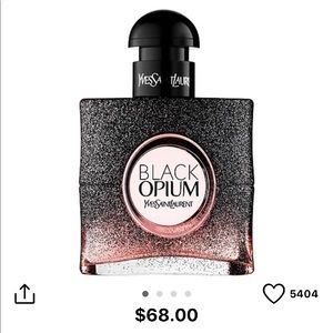 Black opium floral shock YSL