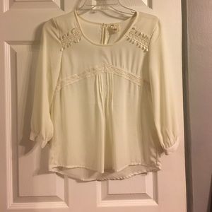 Cute half sleeve top