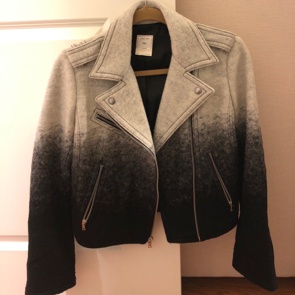 GAP wool moto jacket