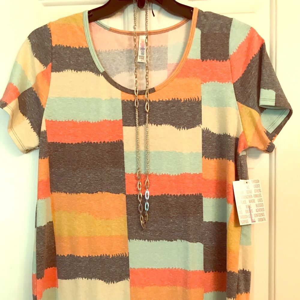 Lularoe Classic T - multi colored