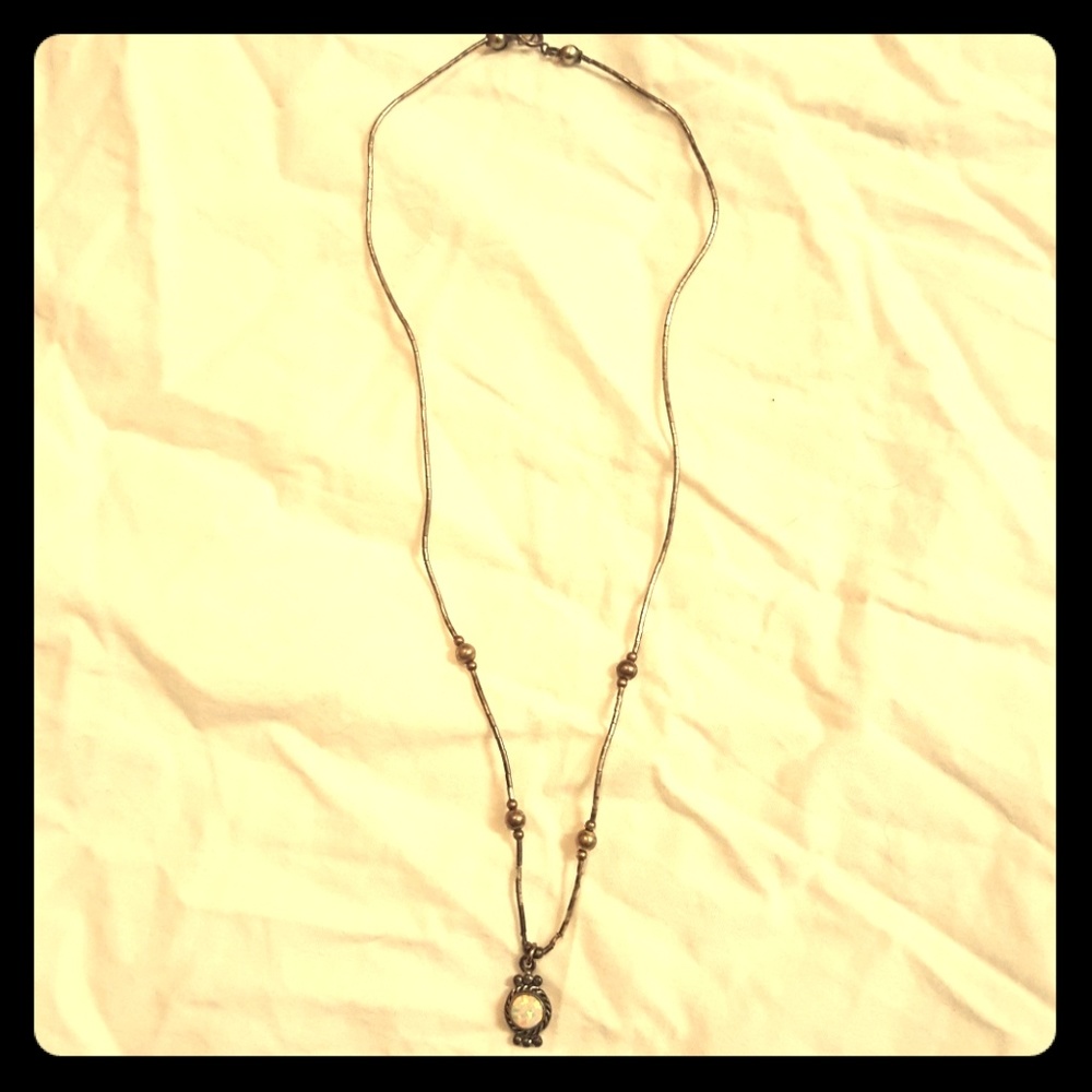 Moonstone necklace