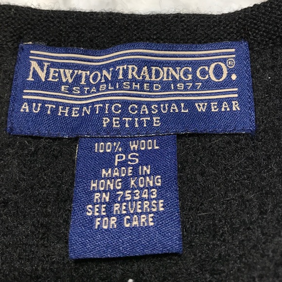Newton Trading Co. Size SP 100% Wool Cardigans - Picture 6 of 7