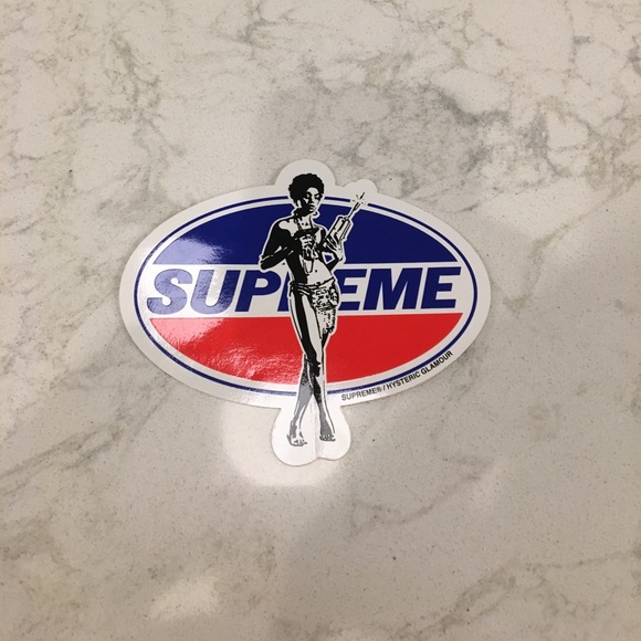 Supreme/hysteric glamour sticker - Picture 1 of 2