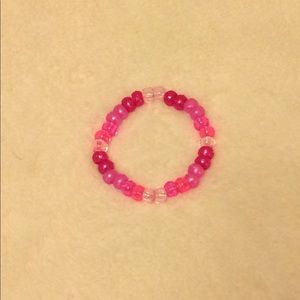 Beautiful Pink Beaded Bracelet