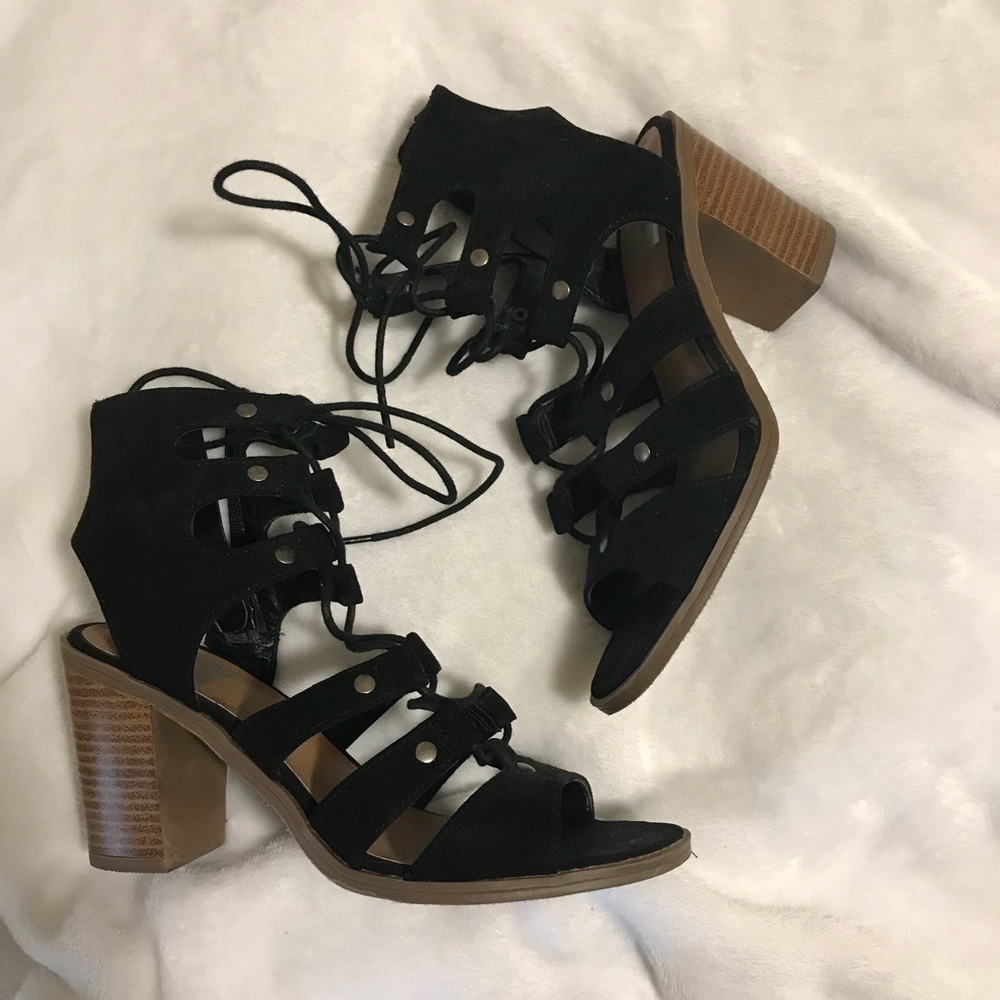 Target lace up booties