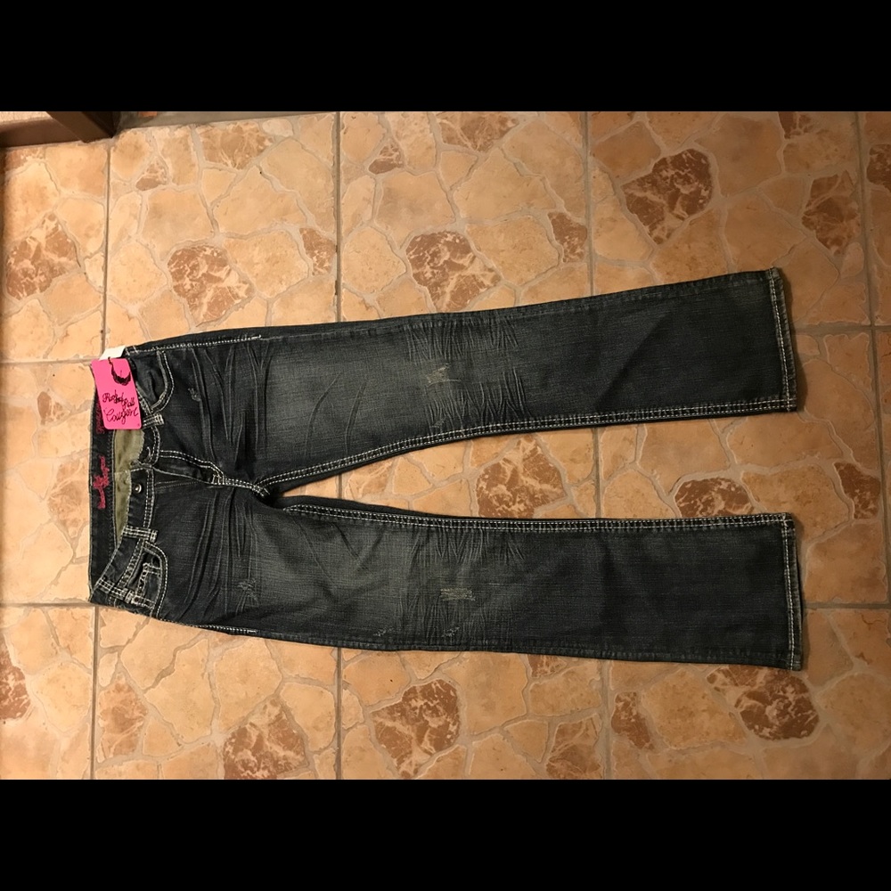 Rock and roll cowgirl jeans