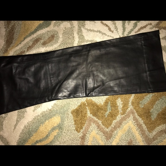 Gucci | Pants & Jumpsuits | Gucci Black Leather Pants No Low Ball ...