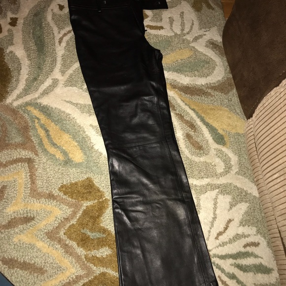 Gucci | Pants & Jumpsuits | Gucci Black Leather Pants No Low Ball ...