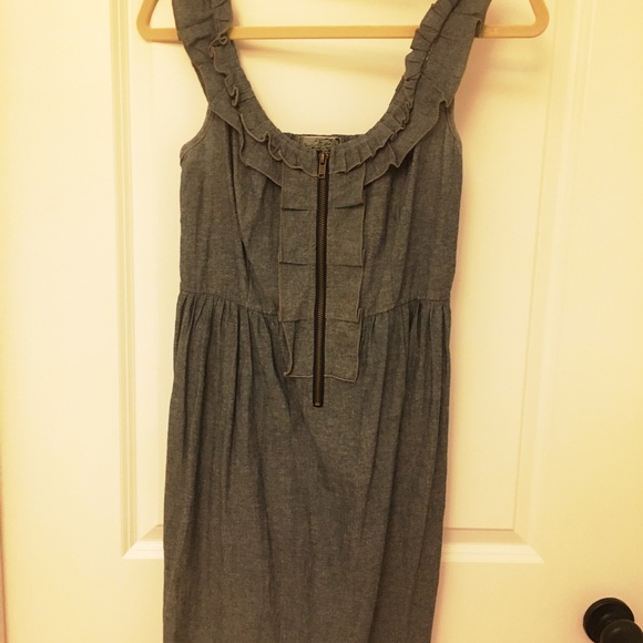 Cotton Chambray Dress - Picture 2 of 3