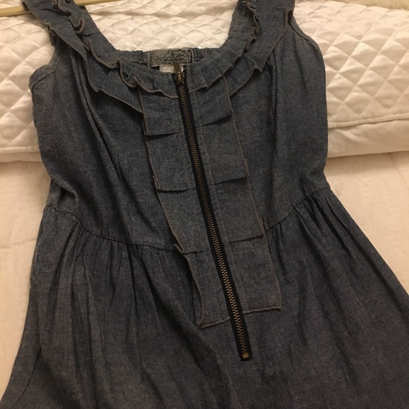 Cotton Chambray Dress - Picture 3 of 3