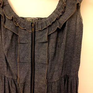 Cotton Chambray Dress