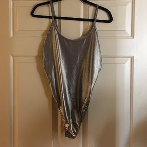 Metallic bodysuit