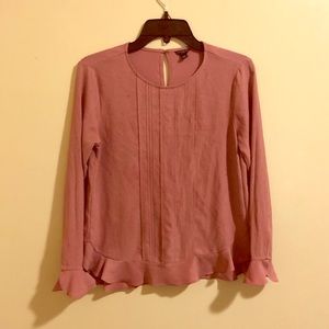 Ann Taylor Mauve blouse