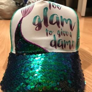 Too glam to give a damn hat