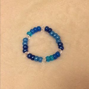 Beautiful Blue Beaded Bracelet