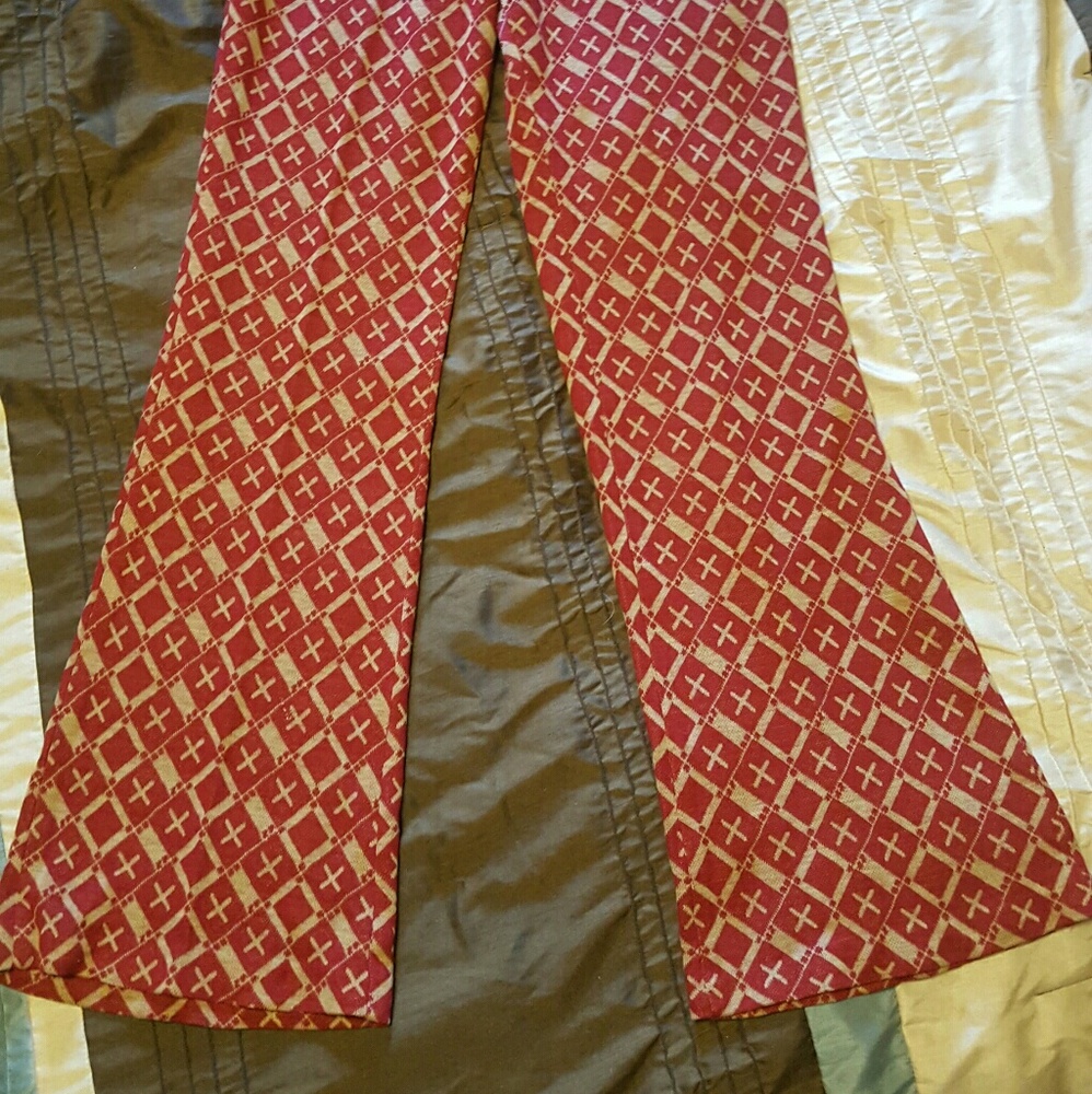 Authentic 1970s Printed Pants - image 4