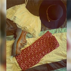 Authentic 1970s printed pants