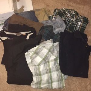 Men’s XL clothing bundle.