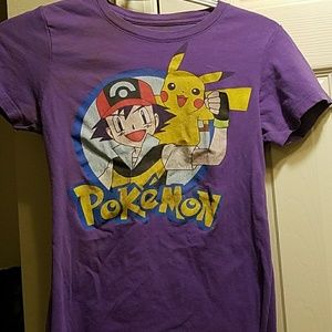 Purple Pokemon shirt