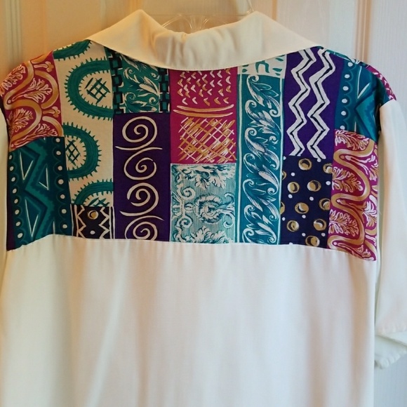 VINTAGE EXPOSE BLOUSE SZ M - Picture 5 of 5
