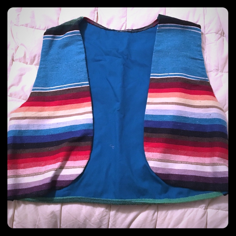 Striped Colorful Vest