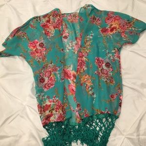 Floral kimono
