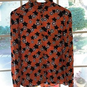 ASOS button up shirt with star print