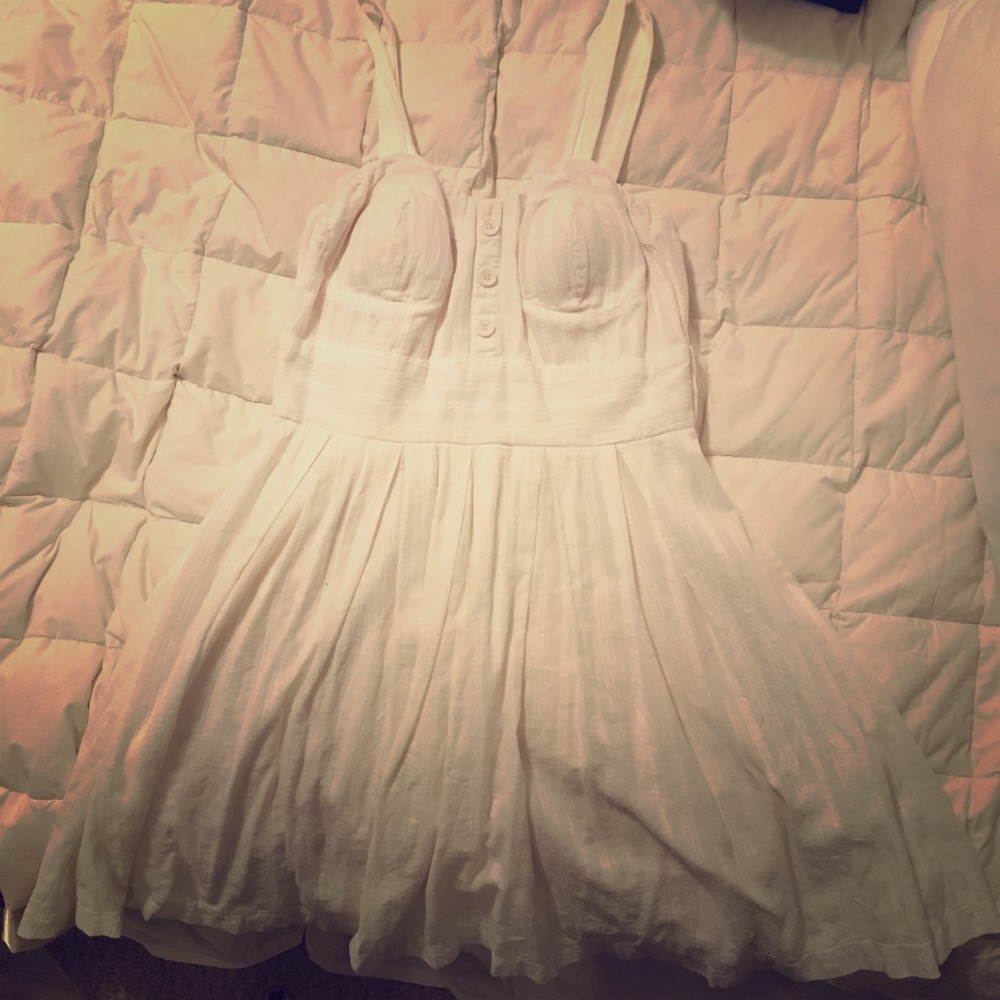 White Eyelet Dress