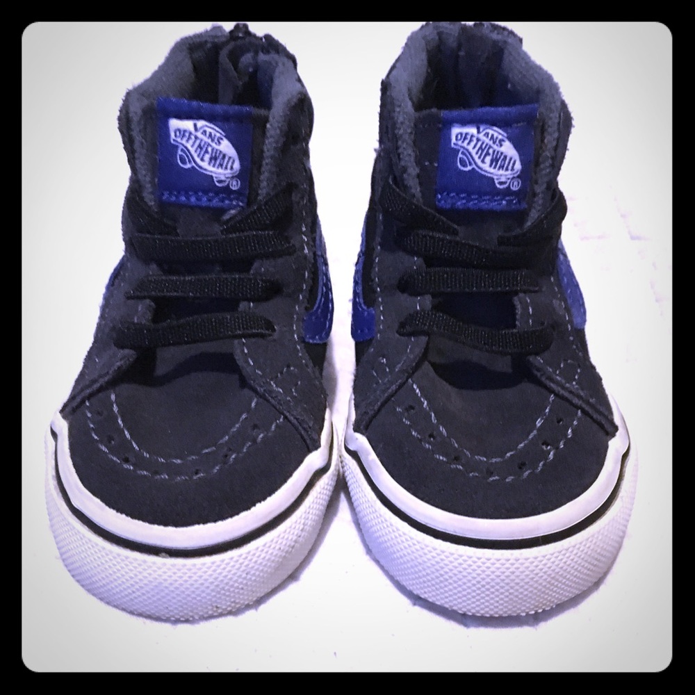 Vans Kids Off The Wall boys sneakers size 4.5