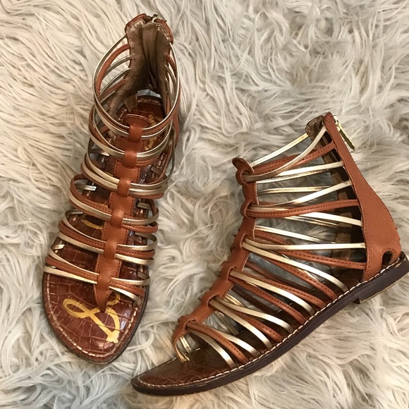 sam edelman ribbed raffia slide sandals