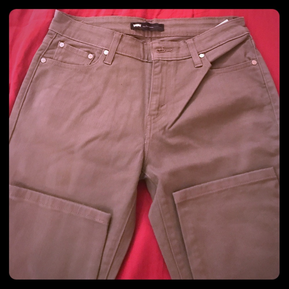 Olive Green Levi’s