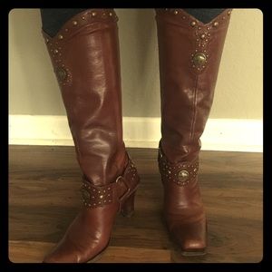 Antonio Melani Buffalo Studded Boot