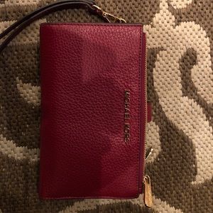 Michael Kors Wallet and Phone Case Wristlet
