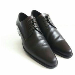 DOLCE&GABBANA Brown Leather Shoes Classic Oxfords