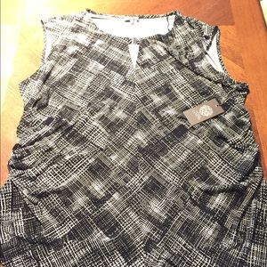 Black and White Designer Top