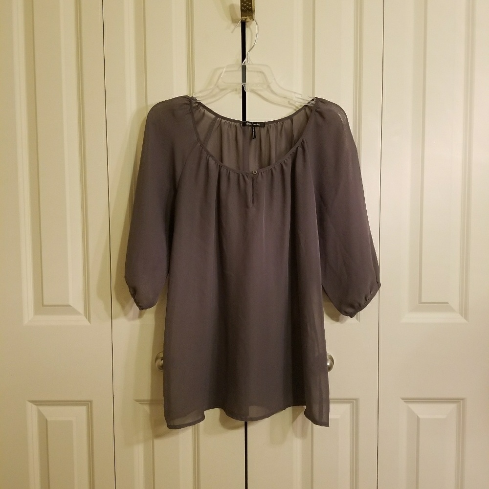 Daisy Fuentes Sheer Top