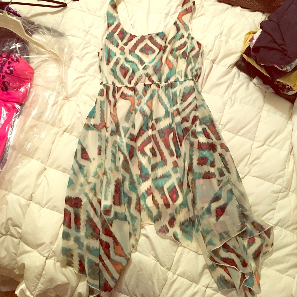Unique Hi-Low Dress