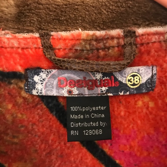 Desigual Wrap Coat - Picture 2 of 5
