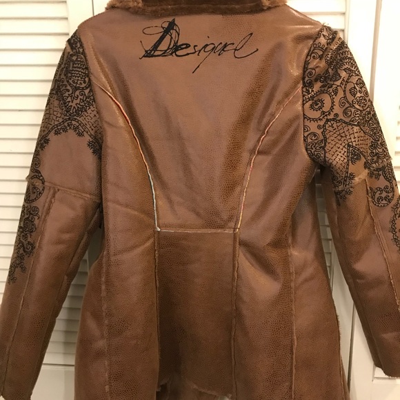 Desigual Wrap Coat - Picture 5 of 5