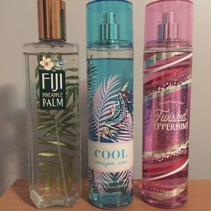Set of 3 BBW Fragrance Mists