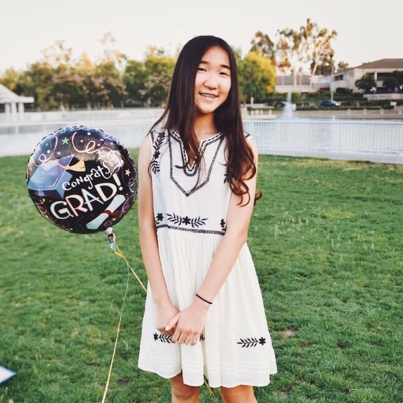 Forever 21 Embroidered Dress - Picture 3 of 6