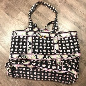 Vera Bradley travel tote