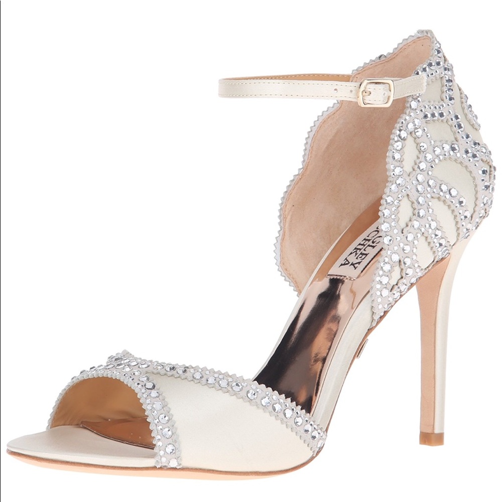 Badgley Mischka Ivory Dress Sandal