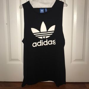 Adidas Black Trifold Tank 9/10 lightly used