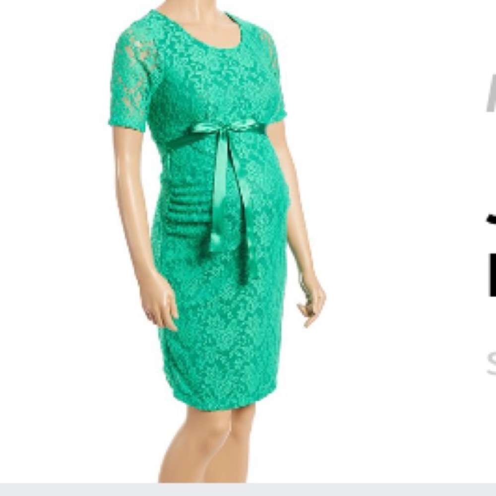 Planet motherhood Elbow sleeve maternity dress