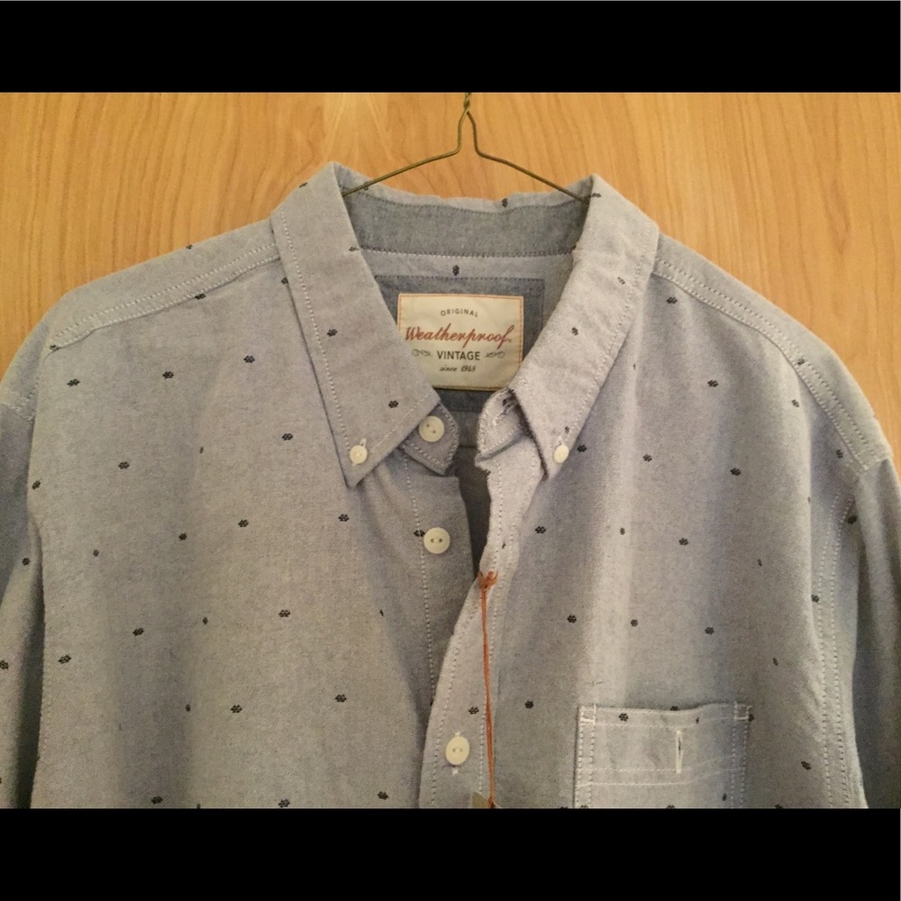 Men's button down shirt