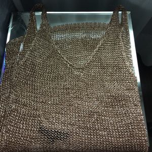 Rose gold swimsuit cover
