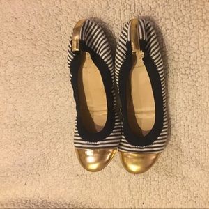 J. Crew ballet flats, size 9,