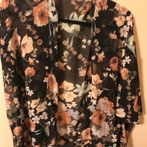 floral cardigan/kimono from urban outfitters