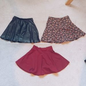*SOLD* Forever 21 skater skirts